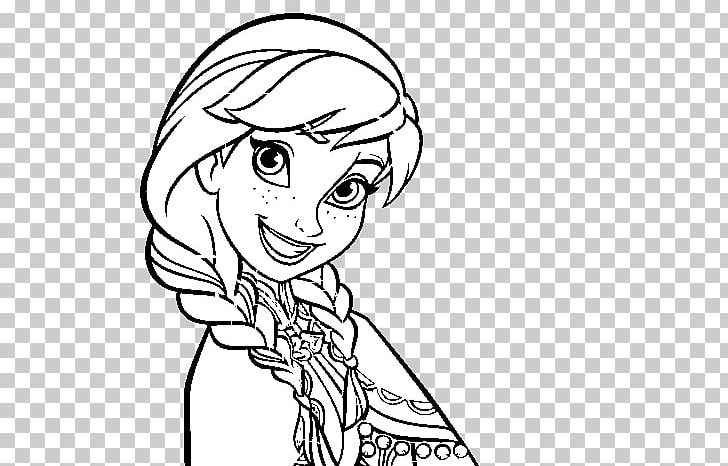 Anna Elsa Olaf Coloring Book Drawing PNG, Clipart,  Free PNG Download