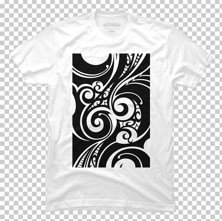 Long-sleeved T-shirt Aloha Shirt PNG, Clipart, Aloha Shirt, Black, Black And White, Brand, Circle Free PNG Download