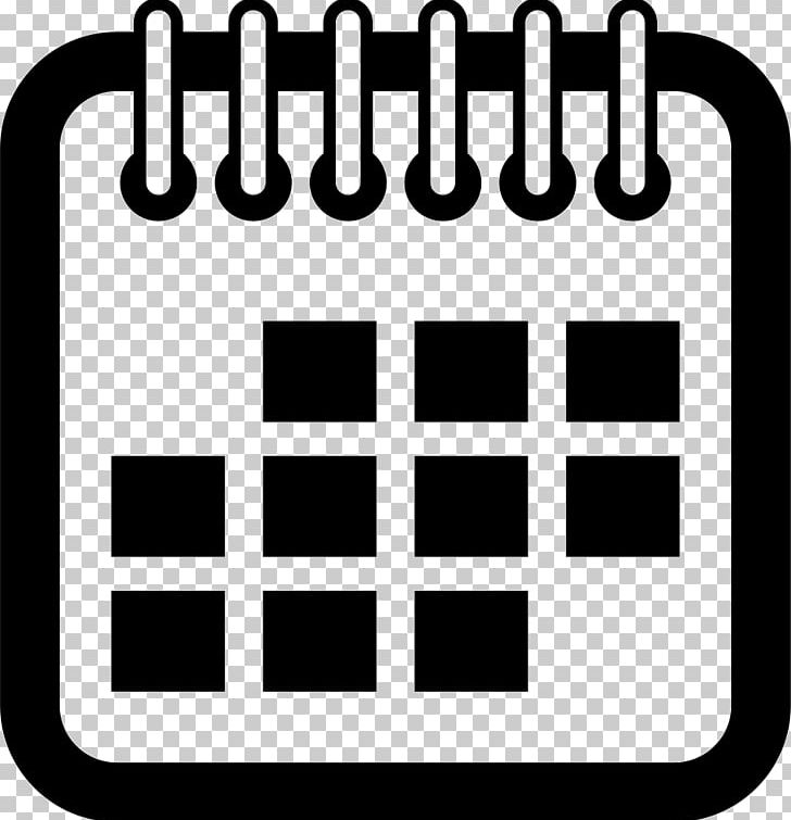 Computer Icons Calendar Date PNG, Clipart, Area, Black, Black And White, Brand, Calendar Free PNG Download