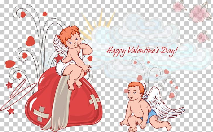 Angel Illustration Png Clipart Adobe Illustrator Angel Angels Angels Vector Angels Wings Free Png Download