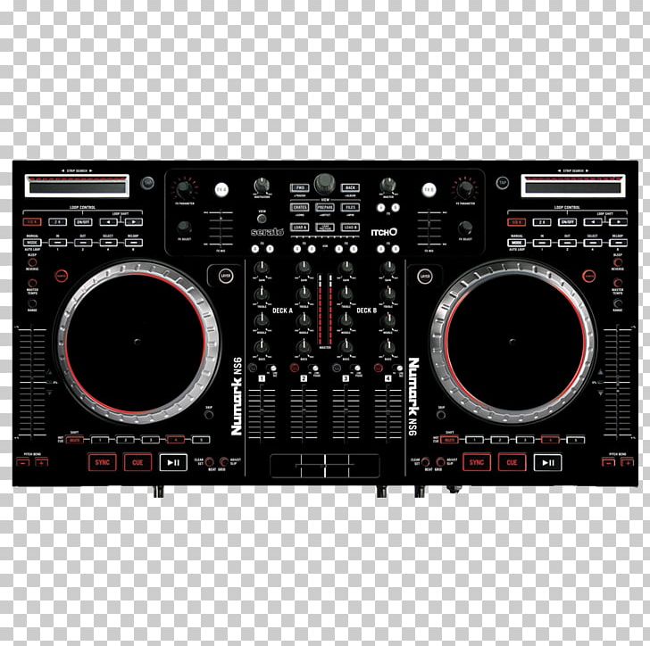 DJ Controller Numark Industries Audio Mixers Disc Jockey Audio Mixing PNG, Clipart, Audio, Audio Equipment, Audio Receiver, Cdj, Computer Dj Free PNG Download