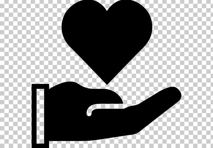 Computer Icons Heart In Hand PNG, Clipart, Black And White, Computer Icons, Encapsulated Postscript, Finger, Hand Free PNG Download