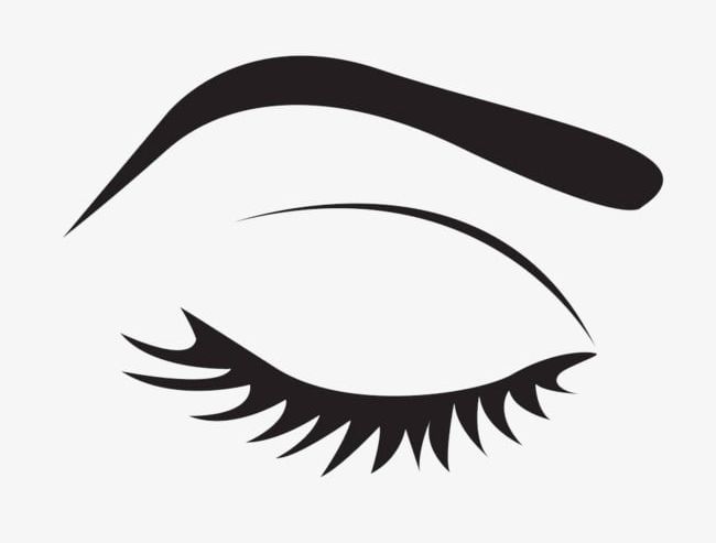Black Simple Eyes PNG, Clipart, Black, Black Clipart, Eye, Eyelashes, Eye Makeup Free PNG Download