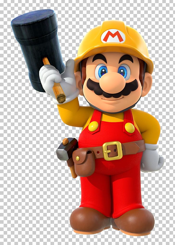 Super Mario Maker Wii U Mario Bros. Super Smash Bros. PNG, Clipart, Action Figure, Desktop Wallpaper, Figurine, Game, Heroes Free PNG Download