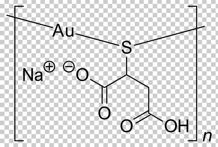 Sodium Aurothiomalate Gold Salts Chemical Compound PNG, Clipart, Angle, Area, Auranofin, Auto Part, Black And White Free PNG Download