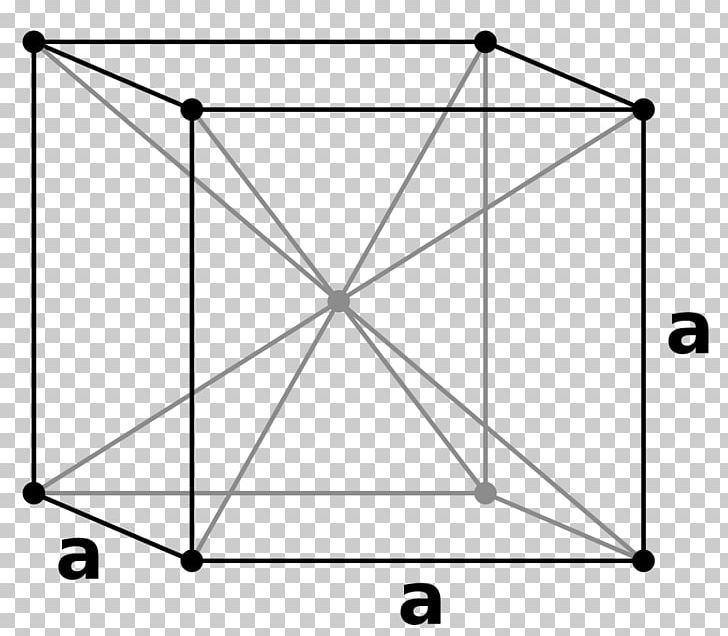 Cubic Crystal System Crystal Structure Lattice PNG, Clipart, Angle, Area, Art, Atomic Packing Factor, Black And White Free PNG Download