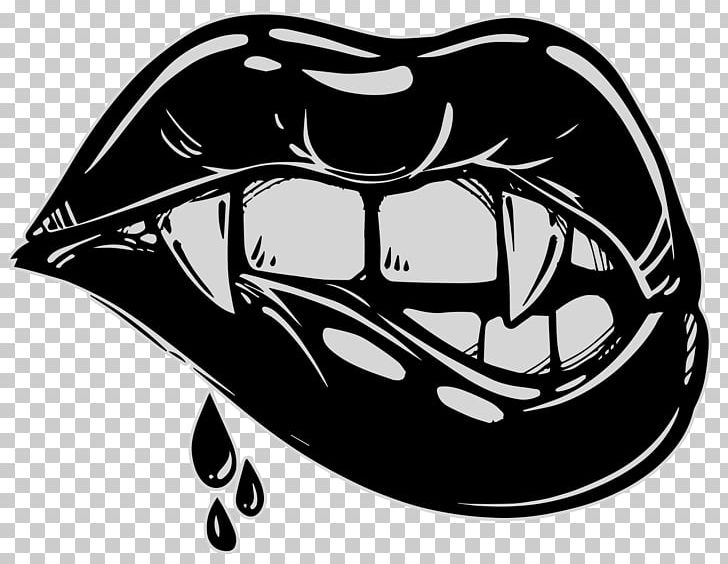 Biting Drawing Vampire Lip PNG, Clipart, Art, Biting, Black And White, Drawing, Fang Free PNG Download