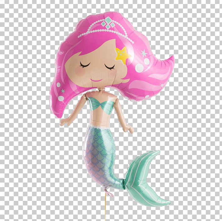 Mermaid Fairy Party Balloon Birthday PNG, Clipart, Bag, Balloon, Basket, Birthday, Cartoon Free PNG Download
