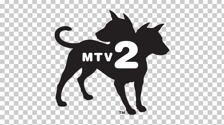 MTV2 Logo TV Television Channel PNG, Clipart, Black, Carnivoran, Cat Like Mammal, Dog Like Mammal, Fictional Character Free PNG Download