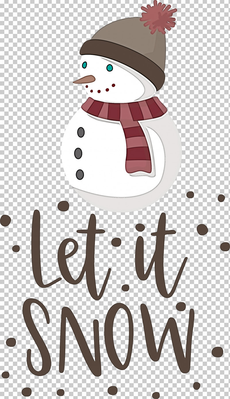 Let It Snow Snow Snowflake PNG, Clipart, Cartoon, Character, Christmas Day, Let It Snow, Logo Free PNG Download
