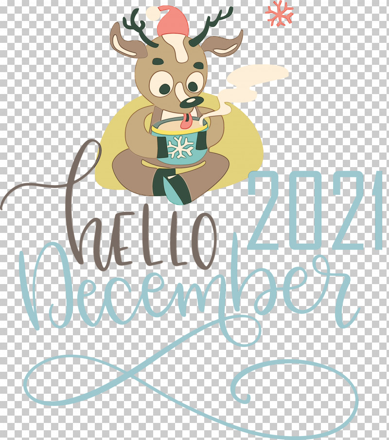 Reindeer PNG, Clipart, Biology, Cartoon, December, Deer, Hello December Free PNG Download