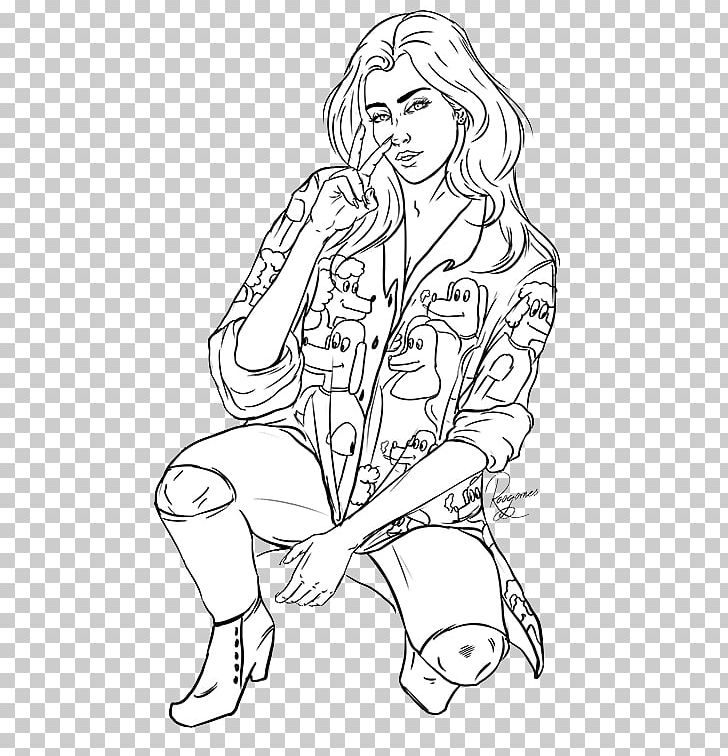 Woman Line Art PNG, Clipart, Angle, Arm, Black, Business Woman, Fictional Character Free PNG Download