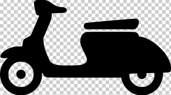 Scooter Motorcycle Computer Icons Vespa Vehicle PNG, Clipart, Black And White, Cars, Computer Icons, Einspurig, European Driving Licence Free PNG Download