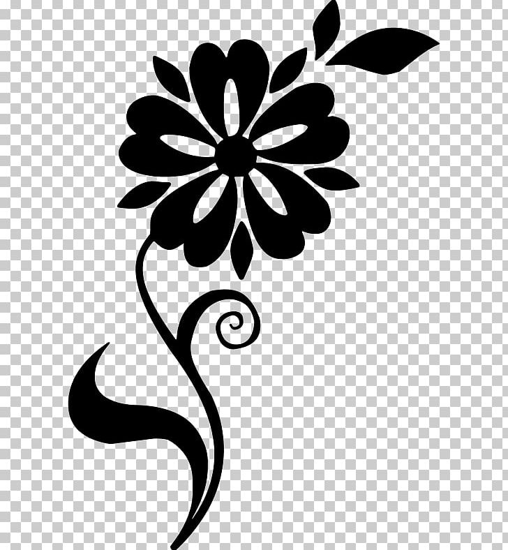 Floral Design Flower PNG, Clipart, Artwork, Black, Black And White, Branch, Desktop Wallpaper Free PNG Download