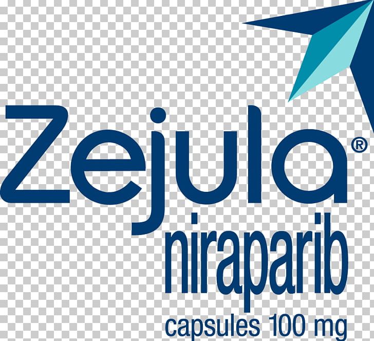 Niraparib Tesaro Zejula PARP Inhibitor Ovarian Cancer PNG, Clipart, Approved Drug, Area, Blue, Brand, Cancer Free PNG Download