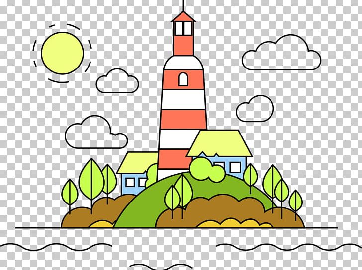 Euclidean Illustration PNG, Clipart, Area, Beach Island, Building, Cartoon Island, Diagram Free PNG Download