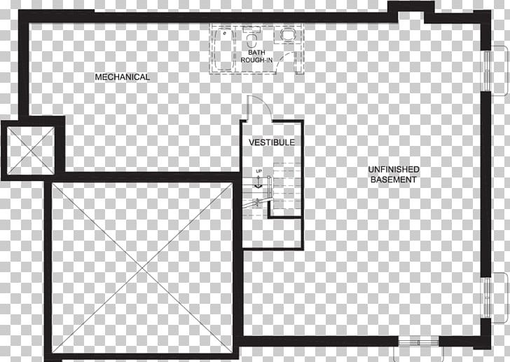 Basement Floor Plan PNG, Clipart, Angle, Area, Basement, Black And White, Brand Free PNG Download
