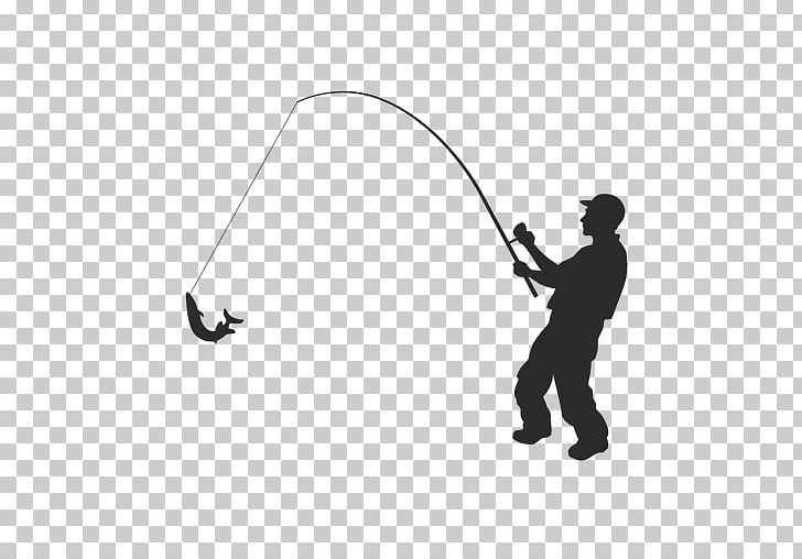 Fishing Rods Fisherman PNG, Clipart, Angle, Biggame Fishing, Black, Black And White, Computer Icons Free PNG Download