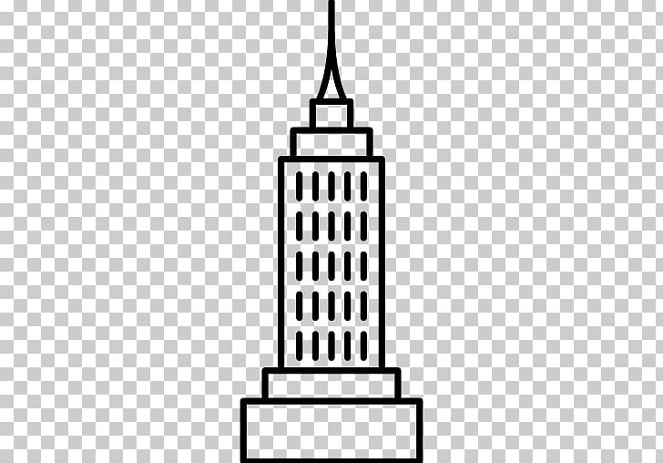 Empire State Building Computer Icons PNG, Clipart, Apartment, Black And White, Building, Computer Icons, Download Free PNG Download