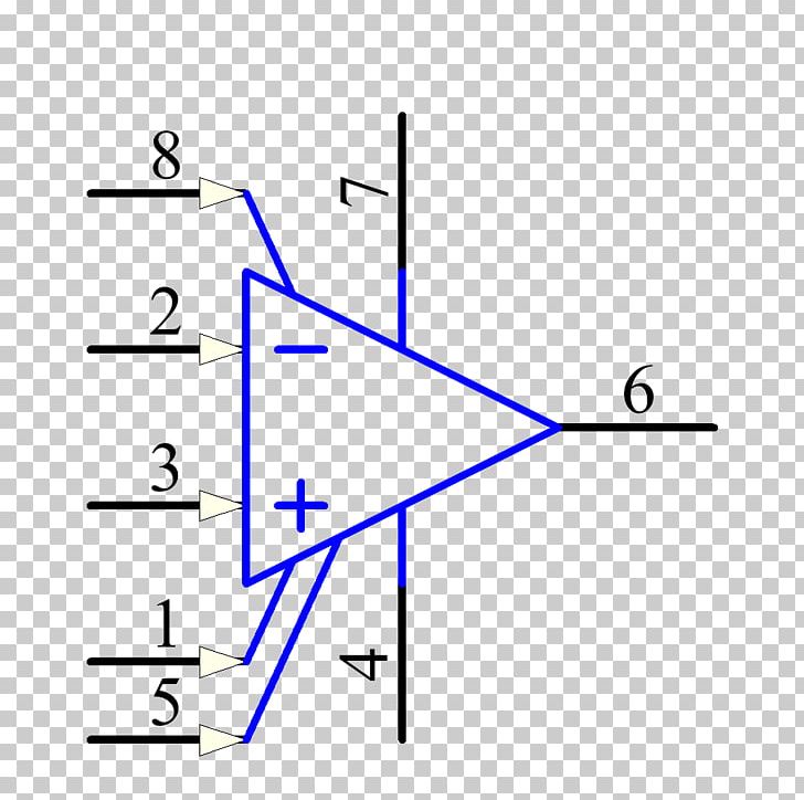 Operational Amplifier Differential Amplifier Electronic Symbol