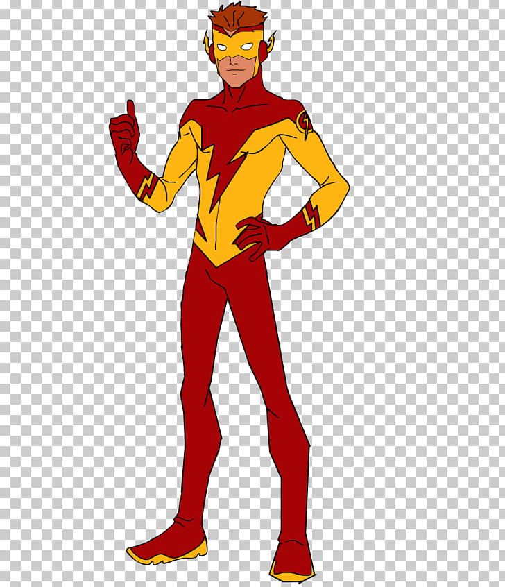 The Flash Young Justice: Legacy Robin Wally West PNG, Clipart, Art, Clothing, Costume, Costume Design, Fictional Character Free PNG Download