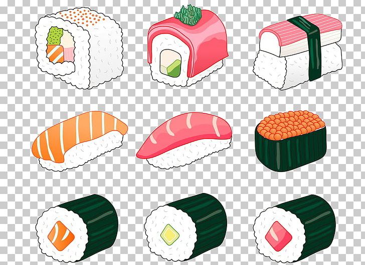 Sushi Japanese Cuisine Spam Musubi Sashimi PNG, Clipart, Adobe Illustrator, Cartoon Sushi, Cuisine, Cute Sushi, Dessert Free PNG Download