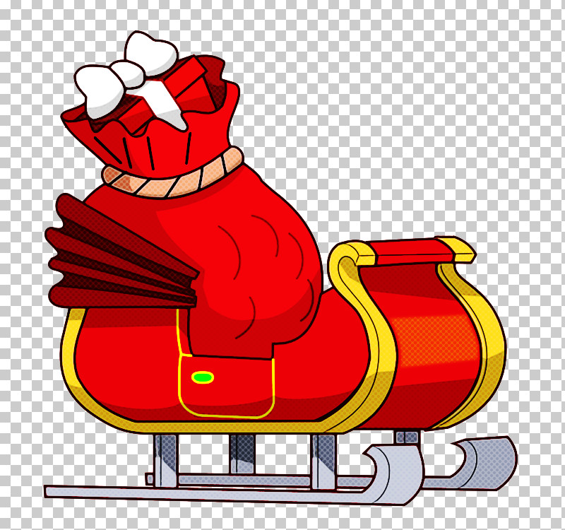 Cartoon Sled Vehicle Chair PNG, Clipart, Cartoon, Chair, Sled, Vehicle Free PNG Download