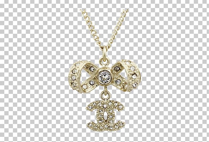 Chanel Locket Necklace Rhinestone Jewellery PNG, Clipart, Bling Bling, Body Jewelry, Bow, Bracelet, Brands Free PNG Download