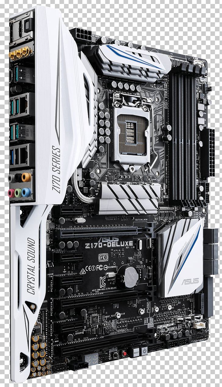 Z170 Premium Motherboard Z170-DELUXE Intel LGA 1151 Skylake PNG, Clipart, Asus, Asus Z 170, Central Processing Unit, Chipset, Computer Accessory Free PNG Download