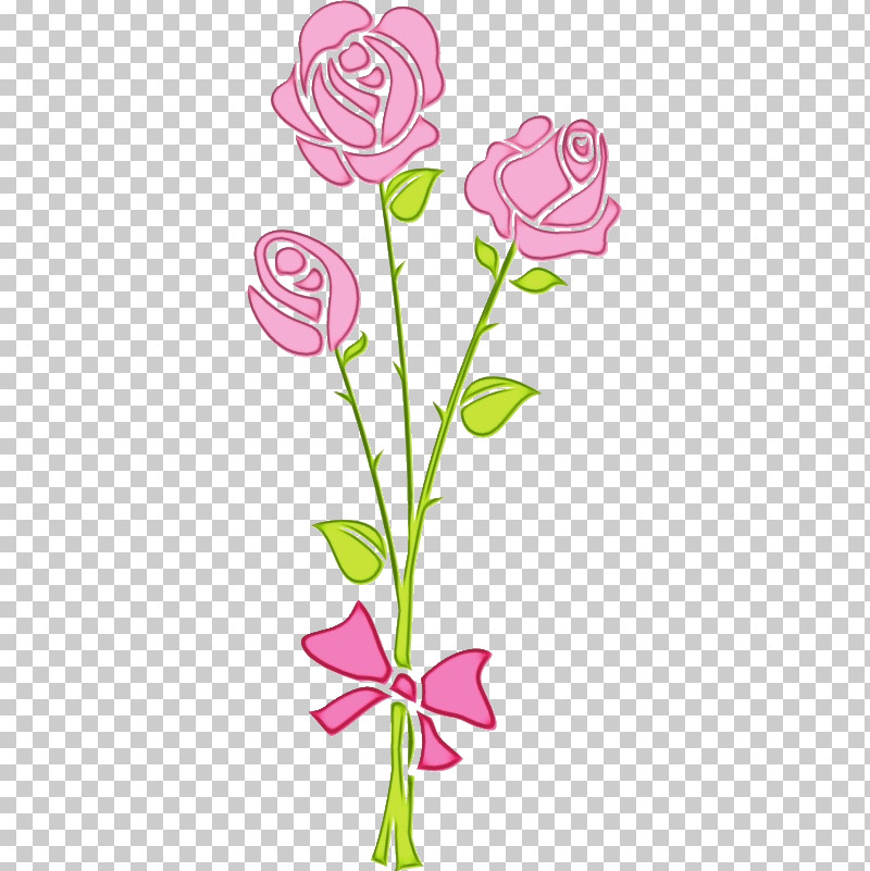 Rose PNG, Clipart, Bunch Flower Cartoon, Cut Flowers, Flower, Paint, Pedicel Free PNG Download