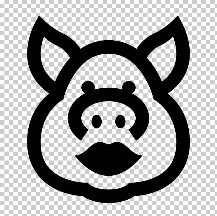 Pig Computer Icons PNG, Clipart, Animals, Black, Black And White, Computer Icons, Cosmetics Free PNG Download