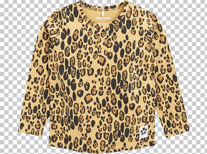 Leopard T-shirt Tiger Animal Print PNG, Clipart, Animal Print, Animals, Beige, Blouse, Child Free PNG Download