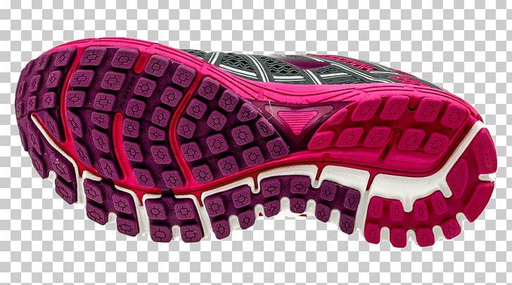 Brooks Sports Sneakers Shoe Hiking Boot Purple PNG, Clipart, Athletic Shoe, Black, Brook, Cerise, Charcoal Free PNG Download