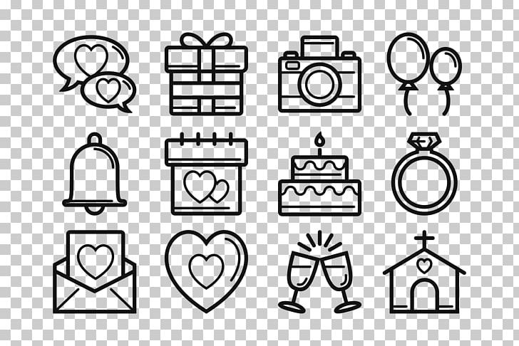 Wedding Computer Icons Marriage PNG, Clipart, Angle, Area, Auto Part, Black And White, Brand Free PNG Download