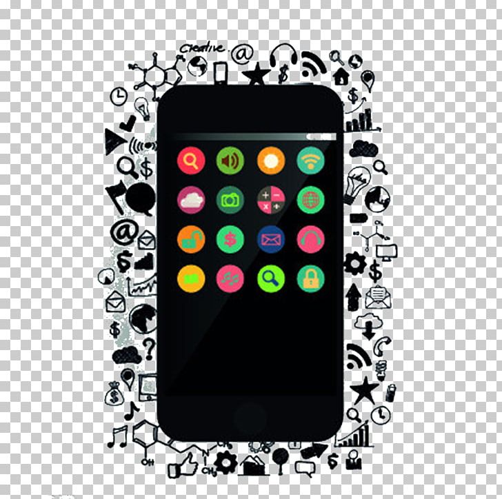 Poster Creativity Icon PNG, Clipart, Advertising, Black, Cell Phone, Creat, Electronic Free PNG Download
