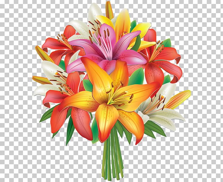 Flower Bouquet Lilium PNG, Clipart, Alstroemeriaceae, Clip Art, Cut Flowers, Daylily, Floral Design Free PNG Download