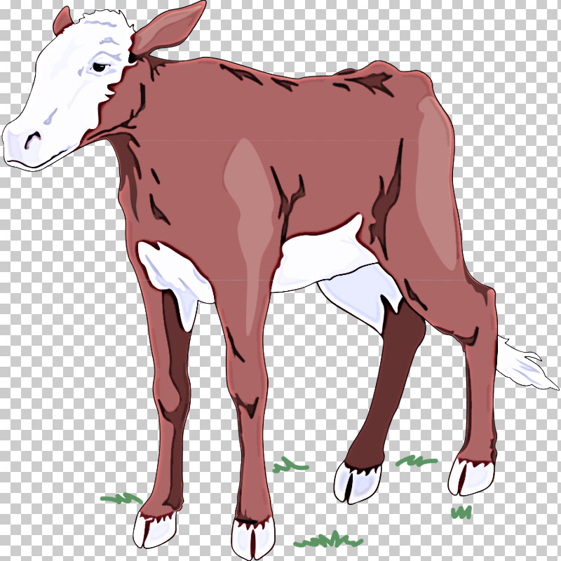 Horse Goat Ox Dairy Cattle Calf PNG, Clipart, Animal Figurine, Calf, Cartoon, Character, Dairy Cattle Free PNG Download