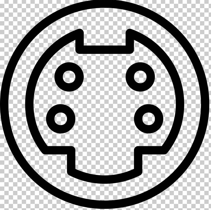 S-Video Computer Icons Electrical Connector PNG, Clipart, Area, Black And White, Camcorder, Circle, Computer Font Free PNG Download