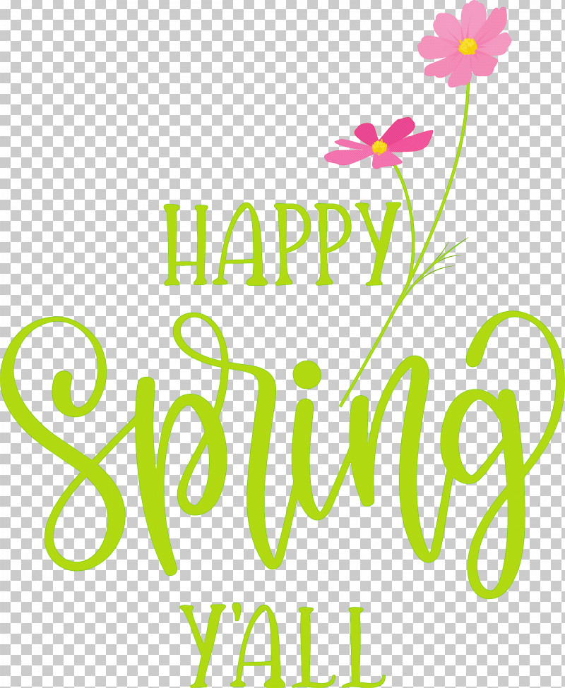 Happy Spring Spring PNG, Clipart, Cut Flowers, Floral Design, Flower, Happy Spring, Leaf Free PNG Download