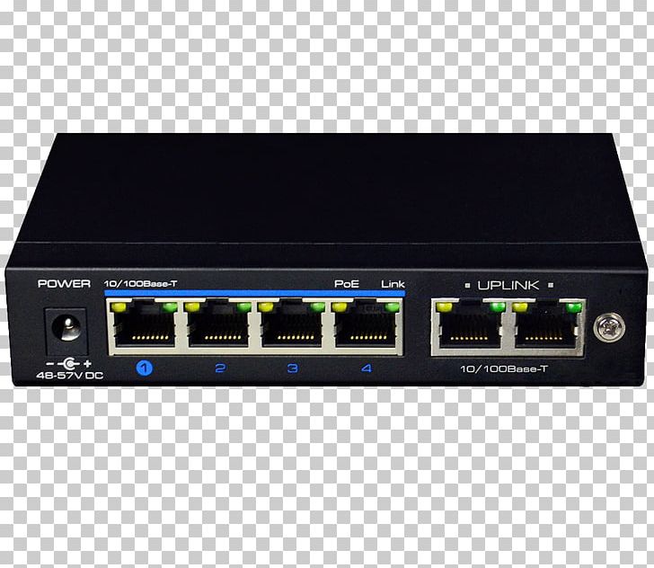 Power Over Ethernet Network Switch Computer Port PNG, Clipart, 100basetx, Audio Receiver, Closedcircuit Television, Computer Network, Electronic Device Free PNG Download