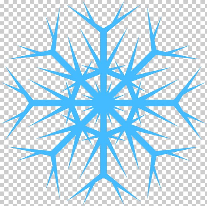 Snowflake Elsa PNG, Clipart, Area, Black And White, Blue, Circle, Cold Free PNG Download