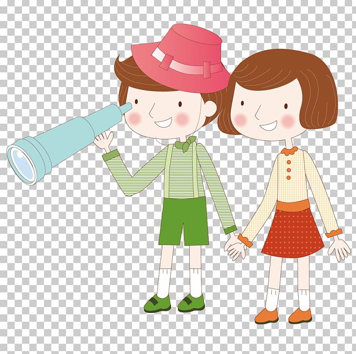 Telescope Observation PNG, Clipart, Boy, Broken Glass, Cartoon, Child, Couple Free PNG Download
