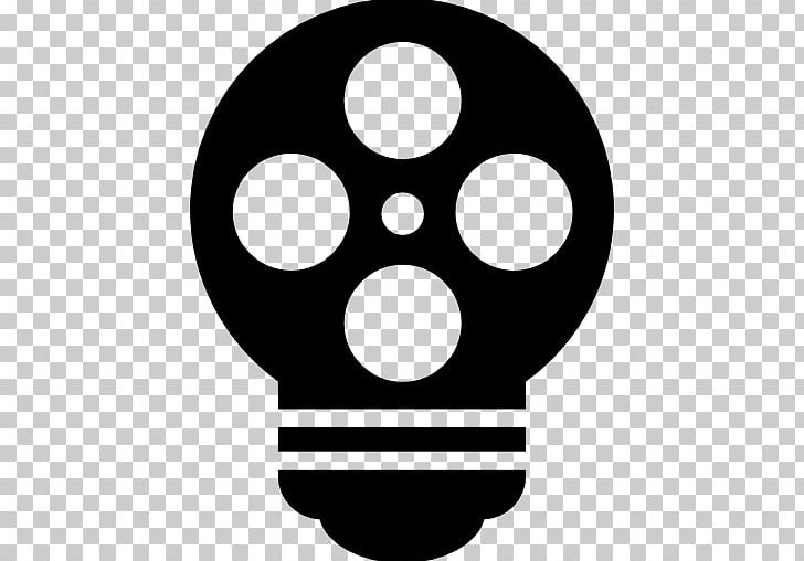 Computer Icons Incandescent Light Bulb Film PNG, Clipart, Art Film, Black And White, Cinema, Circle, Computer Icons Free PNG Download