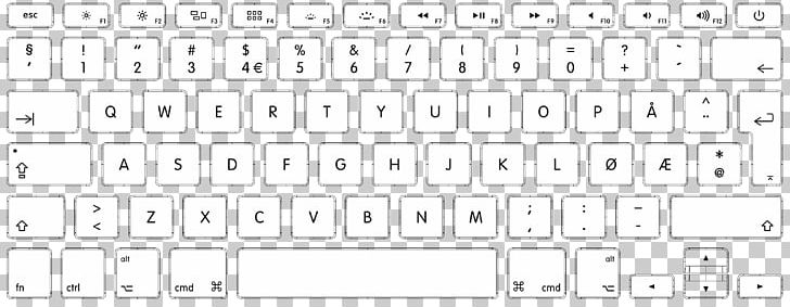 Computer Keyboard Mac Book Pro MacBook Air PNG, Clipart, Angle, Apple, Area, Azerty, Black And White Free PNG Download