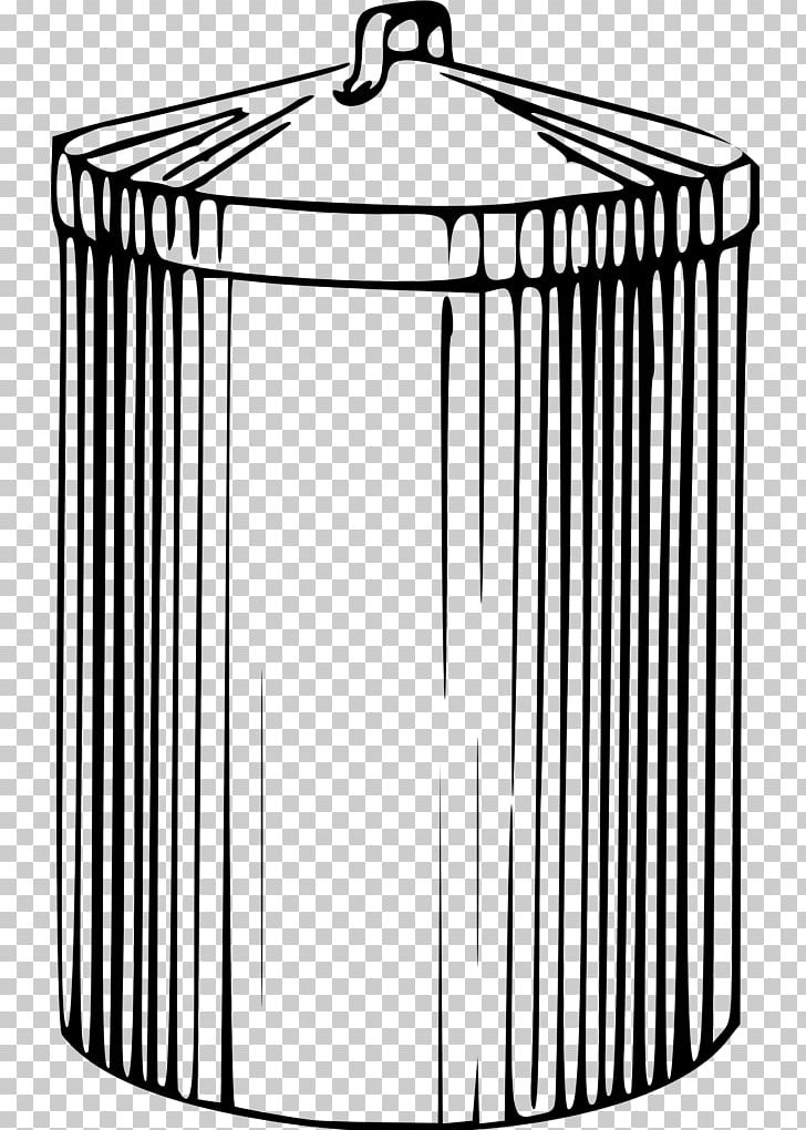 Rubbish Bins & Waste Paper Baskets Container PNG, Clipart, Angle, Area, Black And White, Bucket, Computer Icons Free PNG Download