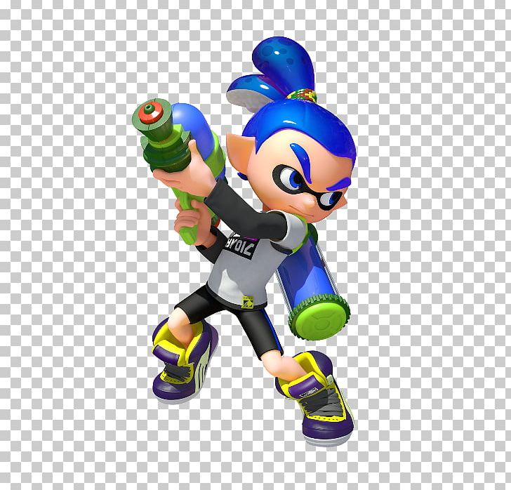 Splatoon 2 Wii U Blue Child PNG, Clipart, Action Figure, Amiibo, Blue, Child, Costume Free PNG Download