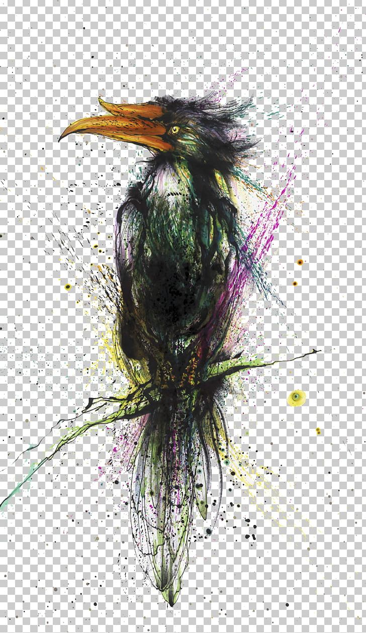 Tunan Parrot Painting Toucan Artist PNG, Clipart, Animals, Art, Beak, Bird, Black Free PNG Download