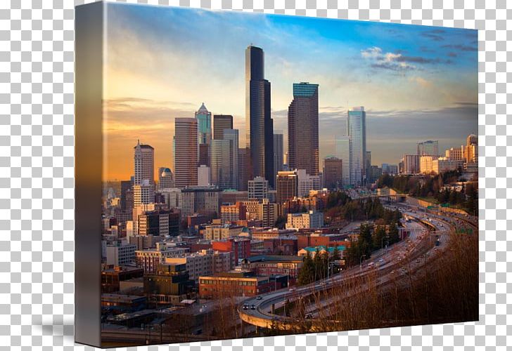 Skyline Kerry Park Olympia Cityscape PNG, Clipart, Art, Canvas Print, City, Cityscape, Condominium Free PNG Download