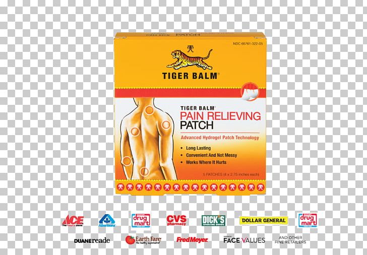 Tiger Balm Transdermal Analgesic Patch Liniment Arthritis Muscle Pain PNG, Clipart, Arthritis, Back Pain, Brand, Cream, Joint Free PNG Download