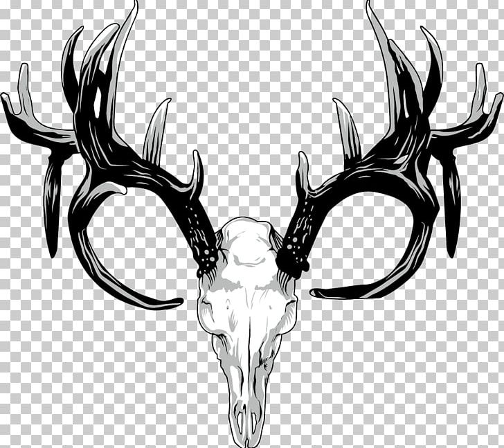White-tailed Deer Trophy Hunting Building PNG, Clipart, Animals, Antler, Ash, Black, Black And White Free PNG Download